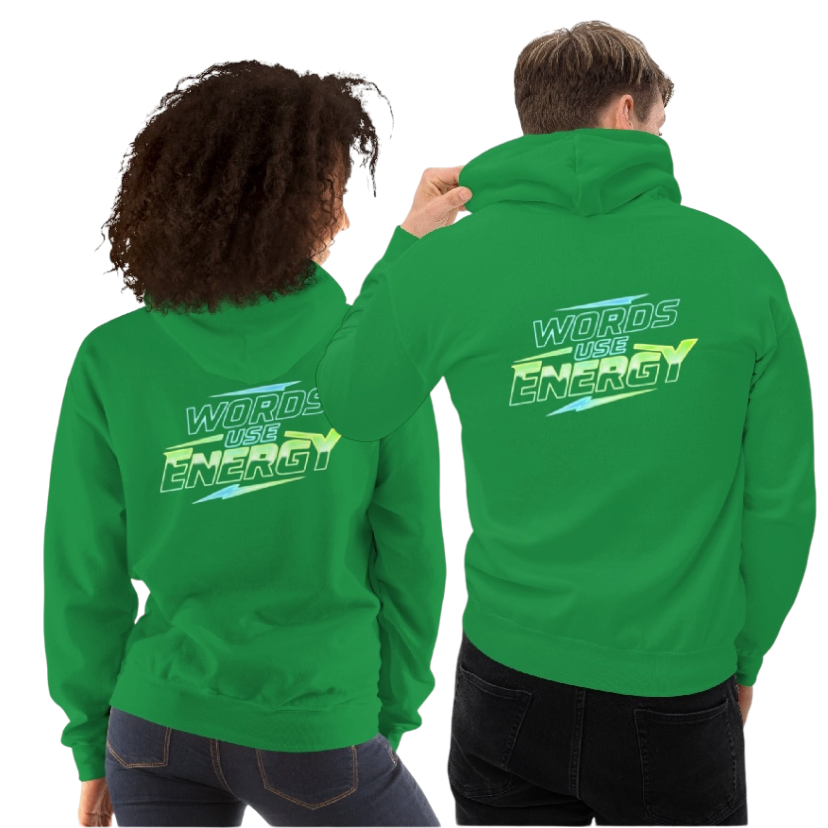 Words use energie hoodie