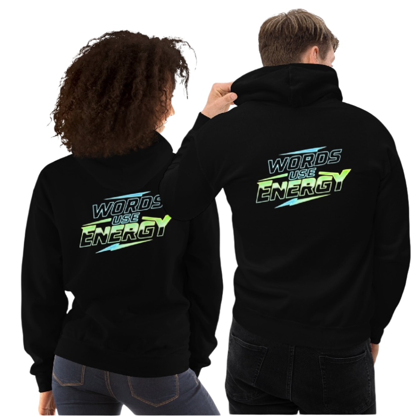 Words use energie hoodie