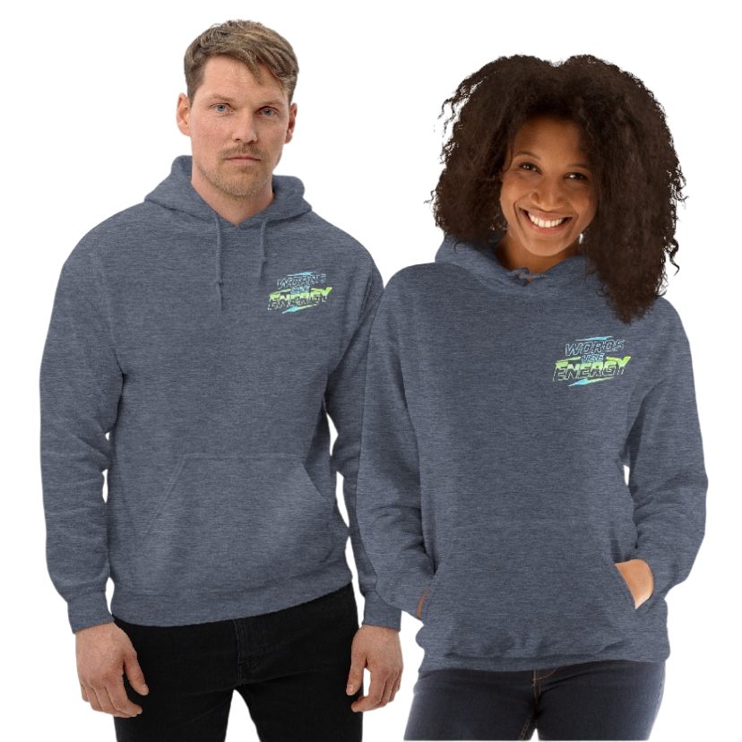 Words use energie hoodie