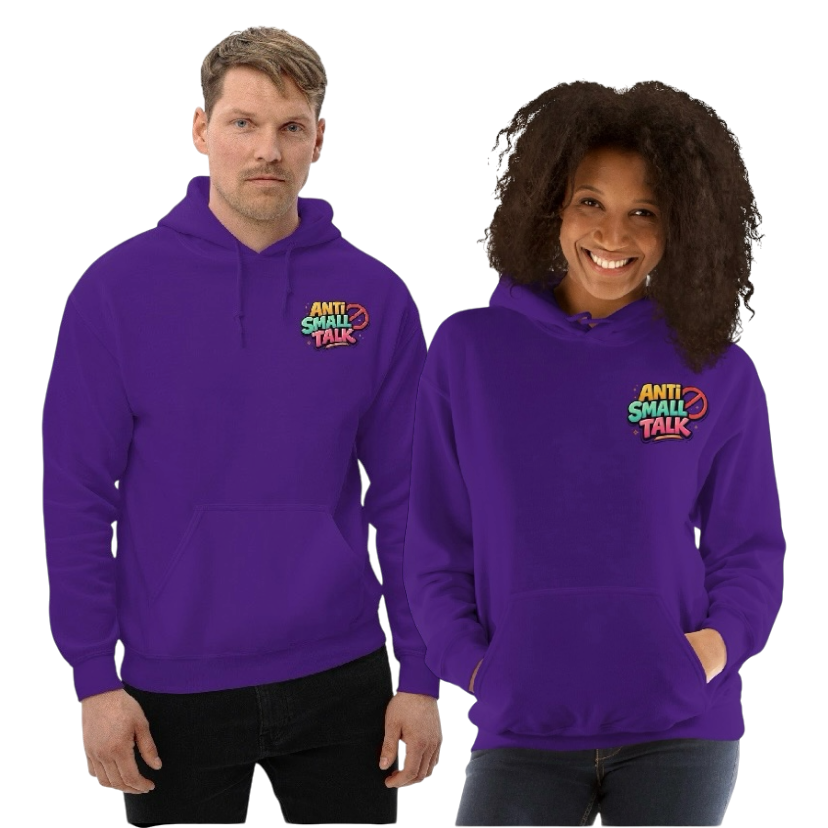 Anti small talk hoodie