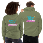 Small talk overrated hoodie